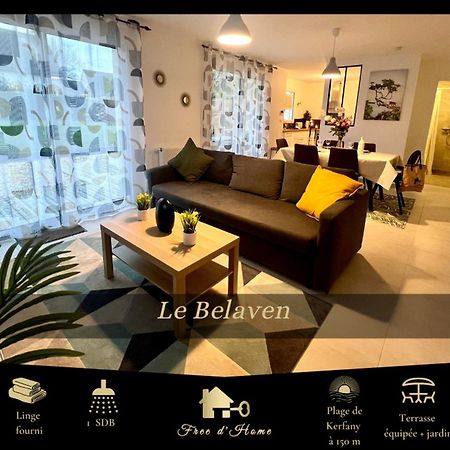 Moëlan-sur-Mer Le Belaven, Neuf, Cosy, Terrasse, Jardin, Kerfany Plage, 1 A 6 Pers מראה חיצוני תמונה